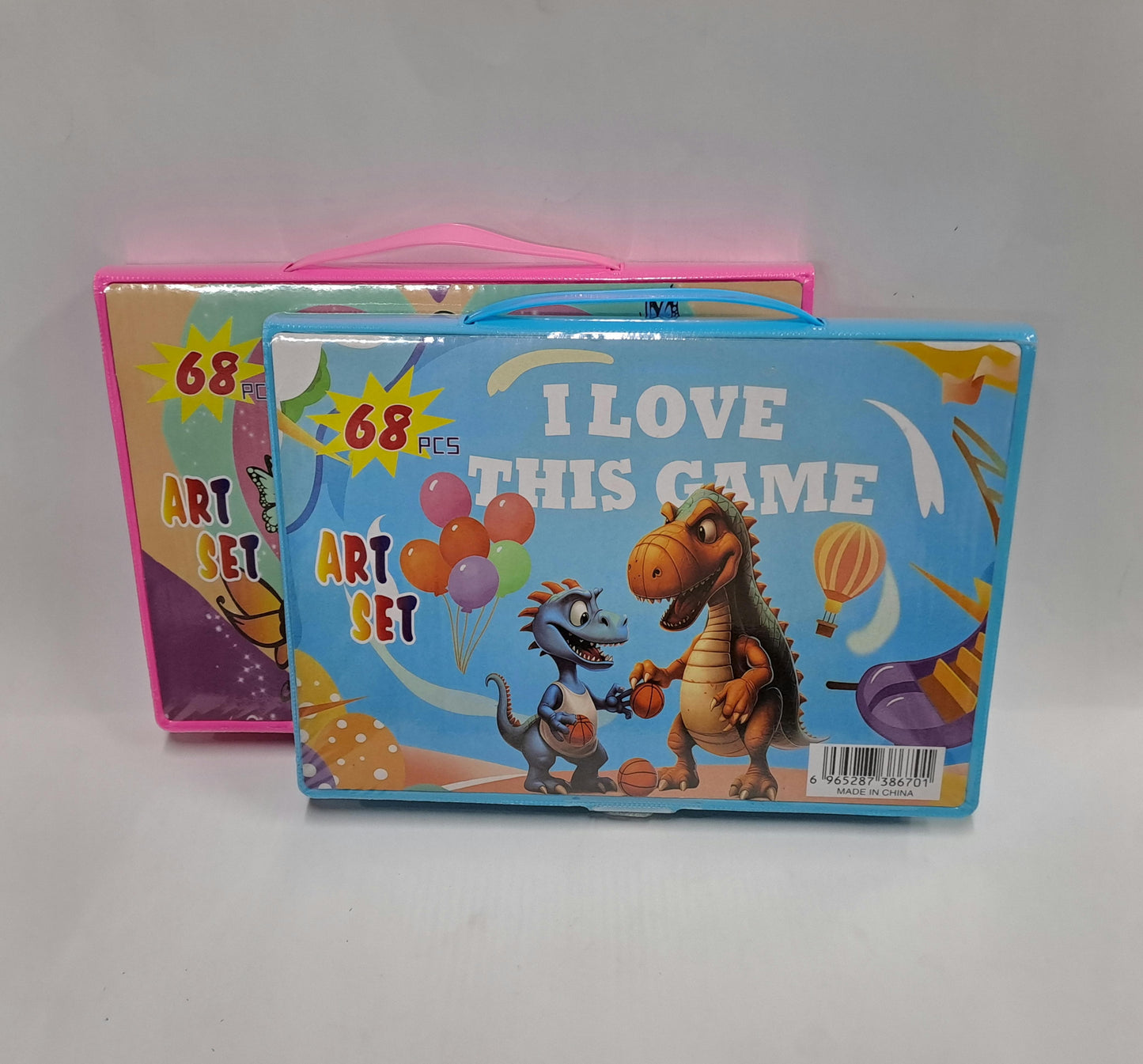 Coloring Kit 68pcs - Crayons, Colors and Markers