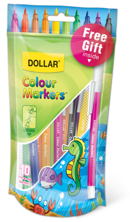 Dollar 10 Color Marker Pouch